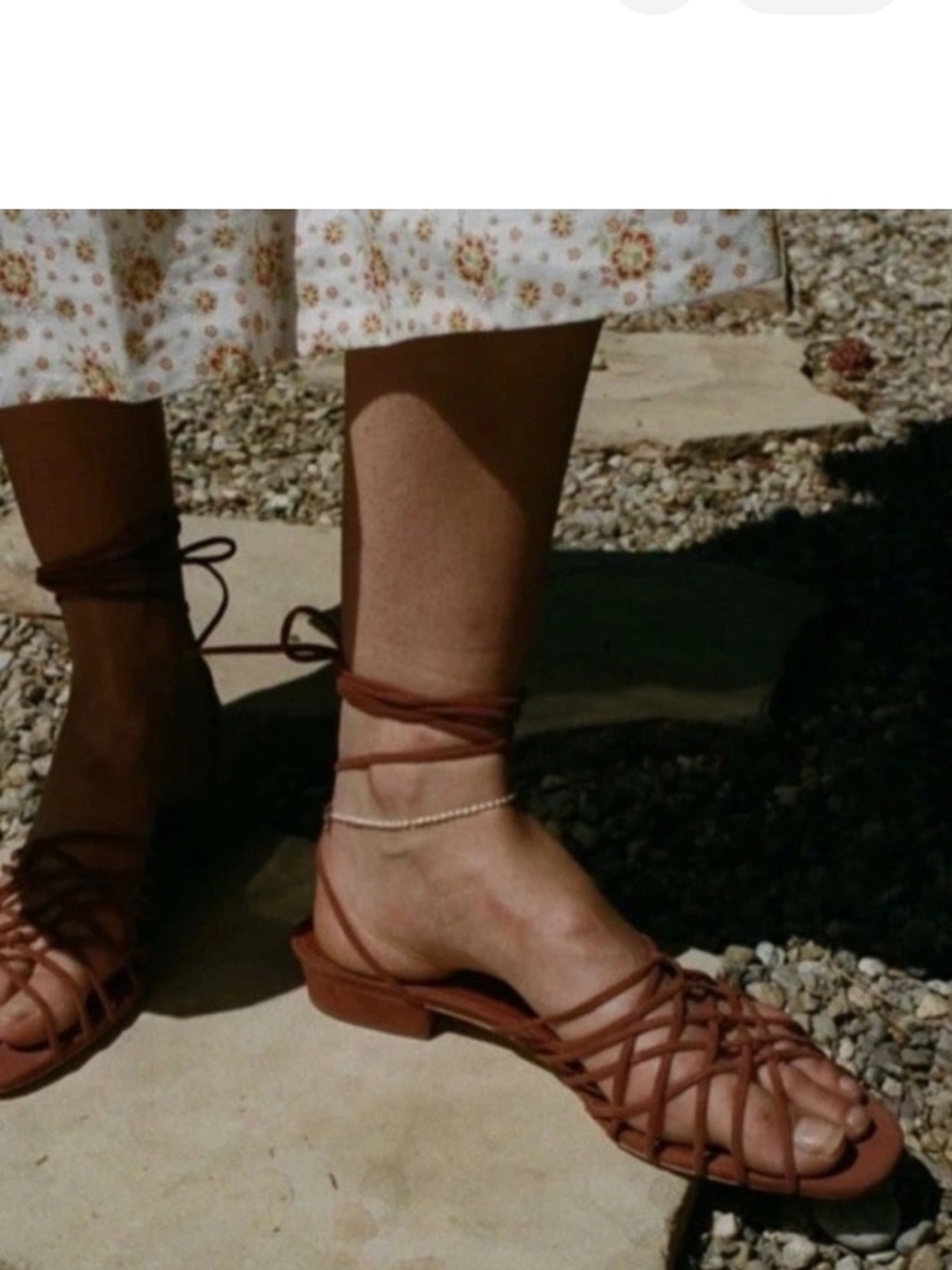 Dôen Casimira Lace-Up Women's Sandals - Strappy Rust Suede size 38
